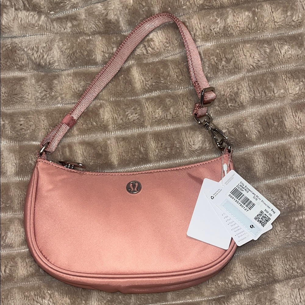 NWT Lululemon Athletica Pink Shoulder Bag